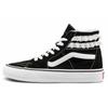 Sandy Liang x Vans SK8 Tapered Modular unisex high-top skate shoes black white VN0A7Q5TB7C