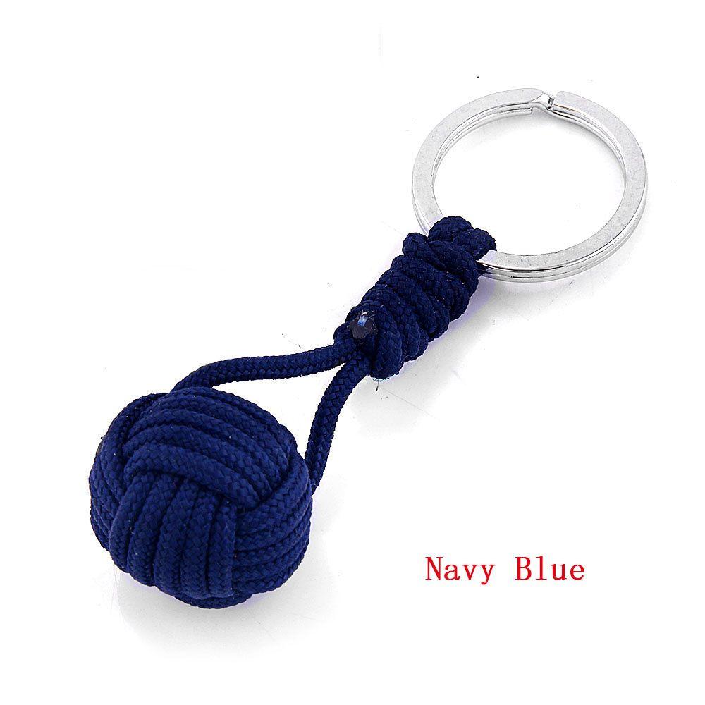Men Parachute Rope Lanyard Jewelry Outdoor Survival Key Ring Fashion Accessories Keyfob Key Chain