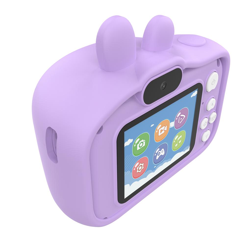 1080P Kids Digital Camera Digital Video Camera for Kids Dual Lens 2.0 Inch IPS Screen 8X Zoom