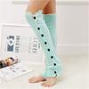 Women Foot Covers Warm Elastic Leg Warmers Knitted Socks Boot Socks Ankle Warmer