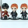 Durable Pvc Hermione Ron Harry Potter Model Figures Perfect For Cake Decoration