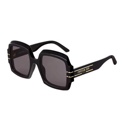 Dior Солнцезащитные очки Signature S1U Квадратные солнцезащитные очки Унисекс Черные DIOR-SIGNATURE-S1U--10A0