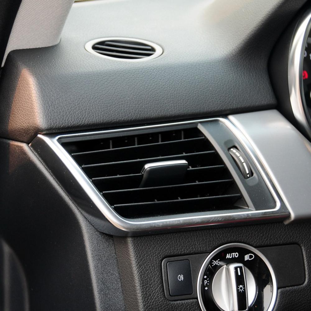 Передний ряд ветровой левой и правой вентиляционной решетки для кондиционера, выходная панель для Mercedes-Benz ML GL GLE GLS W166 W292