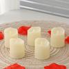 LED Electronic Candle Lights Wave-side Flameless Tea Light Button Battery Candles Lamp for Wedding Halloween Christmas Decor