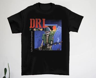 D.R.I. The Dirty Rotten Band World Tour Unisex Cotton TShirt BS047 Unisex T-Shirt