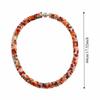 Colored Glass Bead Vintage Ethnic Glass Necklace Neck Jewelry Retro Lovers Choker  Holiday