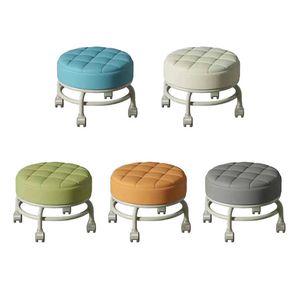 Mini Stool with Wheels for Library Room