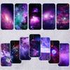 UP43 Purple Space Star Transparent Phone Case for Samsung Galaxy A04 A04S A14 A23 A34 A54 M23 M33 M52 M53