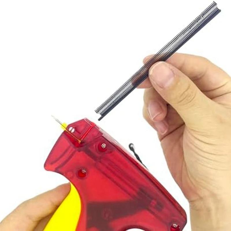 5000 шт. комплект мини-бирок, 0,5 см. бирки для одежды с зазубринами, 1000 шт. черных застежек и 1000 шт. белых застежек, прочные