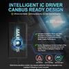 MAXGTRS 2x H4 Hi/Lo H7 Bi-LED Линза Проектора H11 9005 HB3 9006 HB4 Автомобильная Лампа Фары Canbus Lampada 6000K Мини Противотуманная Фара 12V LHD RHD