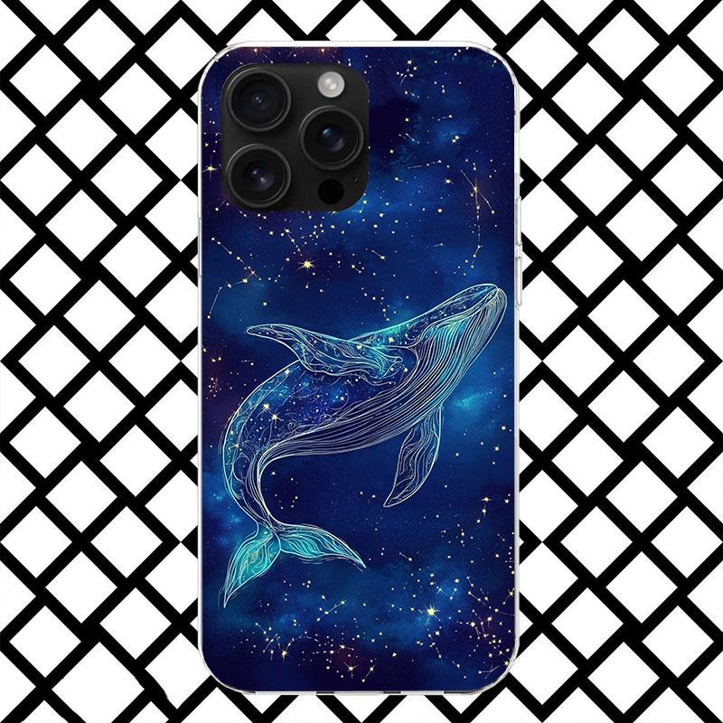 Чехол для телефона с горбатым китом, морским гигантом, для iPhone 17 Air 16 16E 15 14 Plus 13 Mini 12 11 Pro Max 7 8 + SE 2020, мягкий чехол Fundas 17