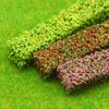 3Pcs Miniature Flower Cluster Realistic Dollhouse Plants Exquisite Scenery Dollhouse Accessory Garden Decor