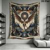 Tribalism animal Wall Tapestry Aesthetic Wall Hanging Printed Fabric Blanket Decorative Tapestries for Bedroom Living Room Home Decor