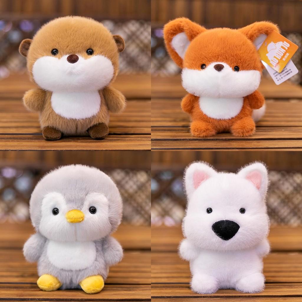 Fox Cute Mini Doll With Plush Pp Cotton Filling Very Suitable Decoration Room