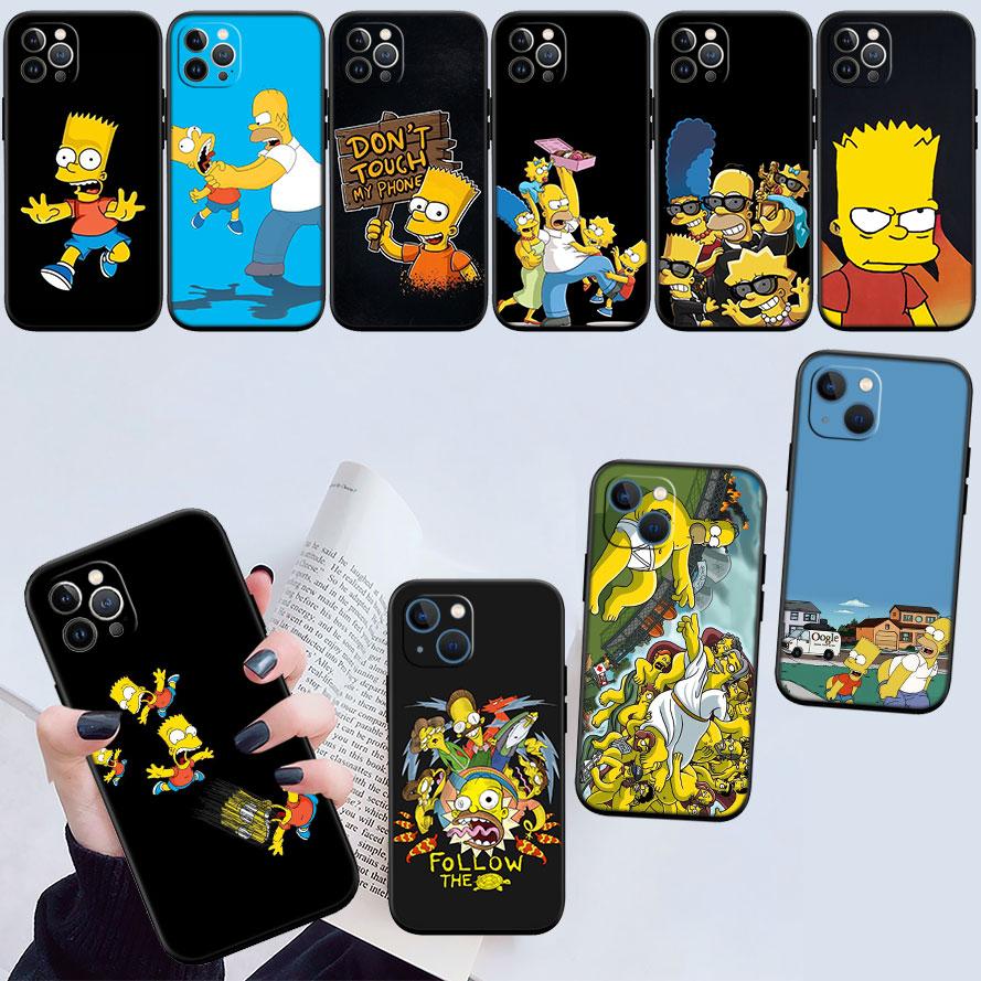 S-Simpsons Shell Phone Case for Samsung Galaxy Note 10 20 S23 S24 S25 Ultra FE Plus Edge Lite A02S A35 A07 A17