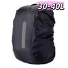 15-65L Reflective Waterproof Backpack Cover Anti-scratch Durable Cover for Hiking Trekking Biking Camping Outdoor Activities