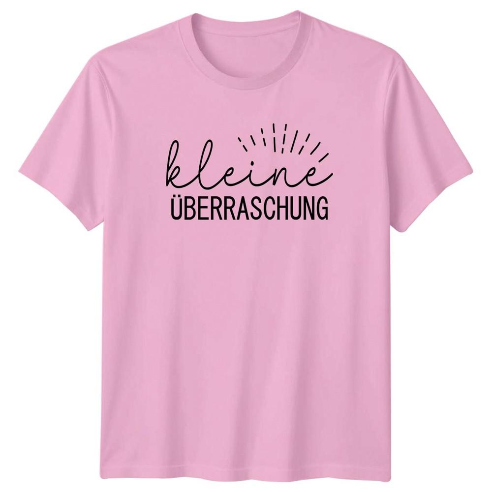 Kleine berraschung TShirt Baby AnnounceUnisext GerUnisex Sayings Birthday