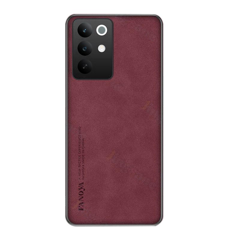 Чехол для Realme C85 Pro Матовый Мягкий Винтажная Кожа Противоударный Для Realme C85 Задняя Крышка