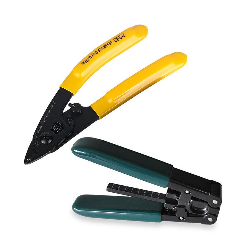 FTTH Fiber Optic Tool Kit: Leather Bag, Fusion Splicer, Power Meter, Cutting Knife, 5KM Red Light Pen.