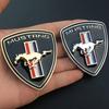 1Pc Metal Car Sticker For Mustang Shelby GT Logo Badge Car Body Fender Trunk Decoration Accessories