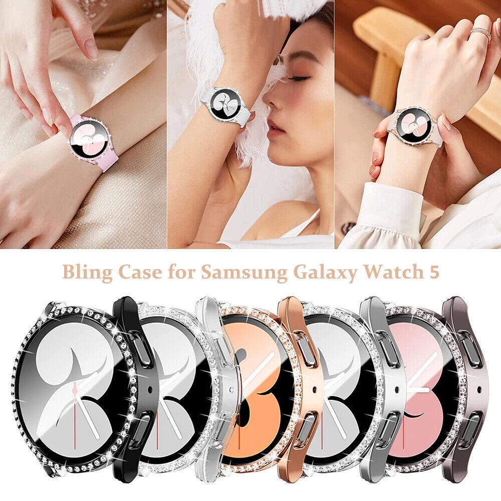 Для Samsung Galaxy Watch 4 5 40/44 мм защитная пленка из закаленного стекла, чехол для экрана