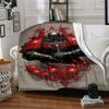Warhammer 40k Theme Printed Blanket - Perfect for Couch, Bed, Travel & Outdoor Use | Machine Washable, Cozy & Durable.