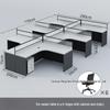 WEZHO Modern Office Workstation Desk Set