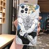 Kaisen J-Jujutsu Сукуна Махорага Мягкий чехол для телефона для iPhone 17 Air 16 16E 15 14 Plus 13 Mini 12 11 Pro Max X XR XS 7 8 + SE 2020