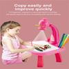 Children Led Projector Art Drawing Table Toys Kids Painting Board Desk Arts and Crafts Projection Educational Learning Table