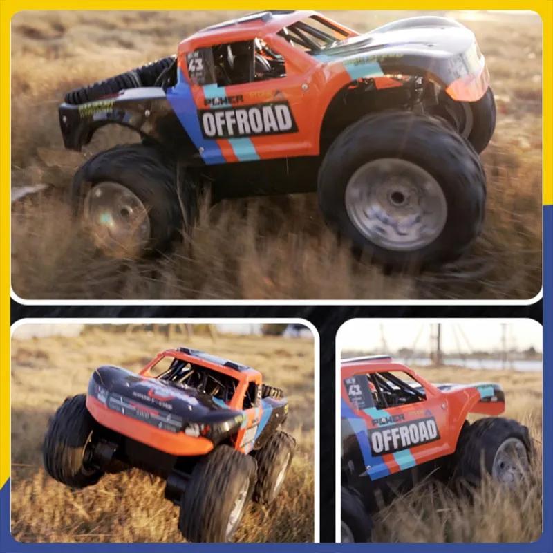 non-toxic JJRC Rc Cars 4WD Offroad Racing Car Q205 Remote Control Car Amphibious Short Truck Drift Vehicle 2.4G Radio Control Toys children