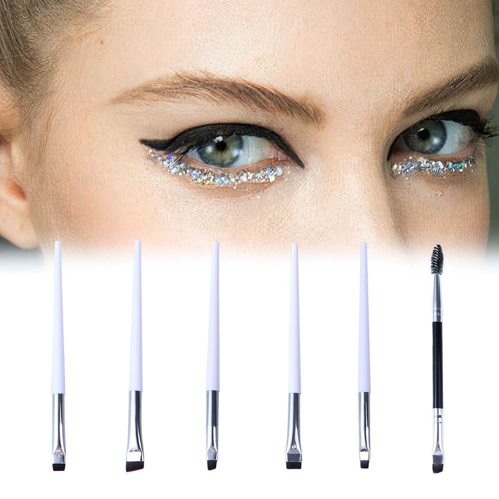 Liner Brush Blade Makeup Brushes Angled Fine Eyeliner Brushes Liner Brow Brush Flat Eyebrow Brush