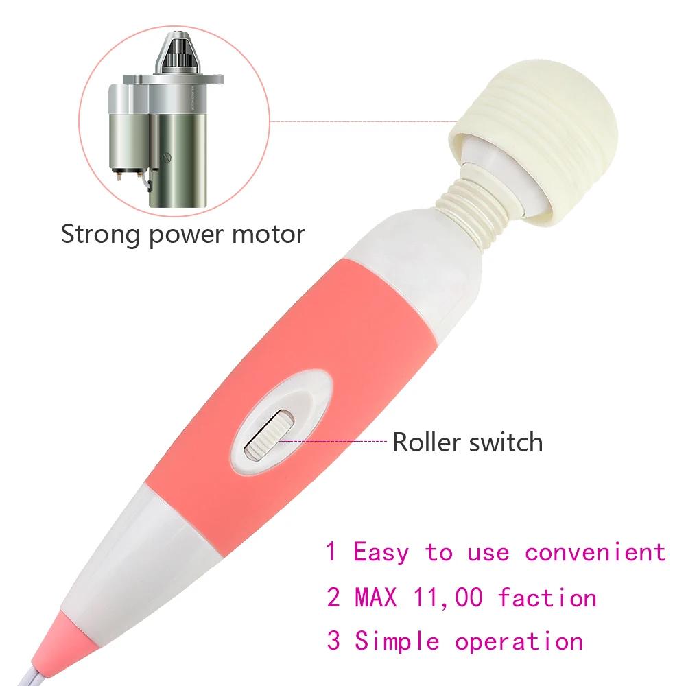 Wired Style Massage G-Spot Vibrator Female Clitoris Stimulation Masturbator Body Massager Sex Toys for Women Life Waterproof
