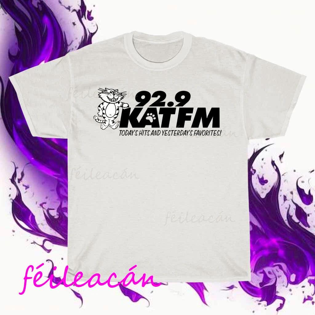 Brand New KATT FM Radio Logo American T-Shirt Funny Size S to 5XL