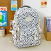 Cow Leopard Print Backpack Junior Senior High School Student Schoolbag Female Campus Backpack