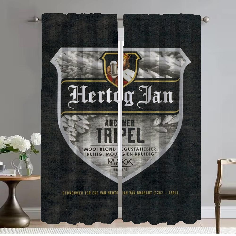 HERTOG JAN Shades Шторы для спальни, украшения на Хэллоуин, затемняющие шторы для комнаты, 2-панельные шторы для домашнего интерьера, перегородки