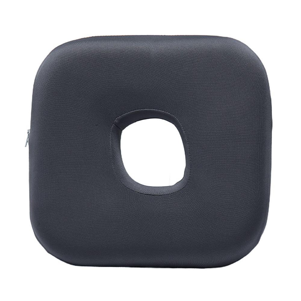 Foam Ear Piercing Pillow Hollow Design Detachable Pillowcase Ear Hole Donut Pillow Slow Rebound Washable Side Sleeper Pillow