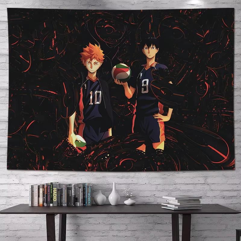 Официальный гобелен Haikyuu Волейбол Аниме Фон для Комнаты Фанатов Декор Поддержки Подарок