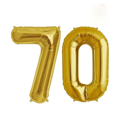 Sensations Today 70th Foil Balloon
