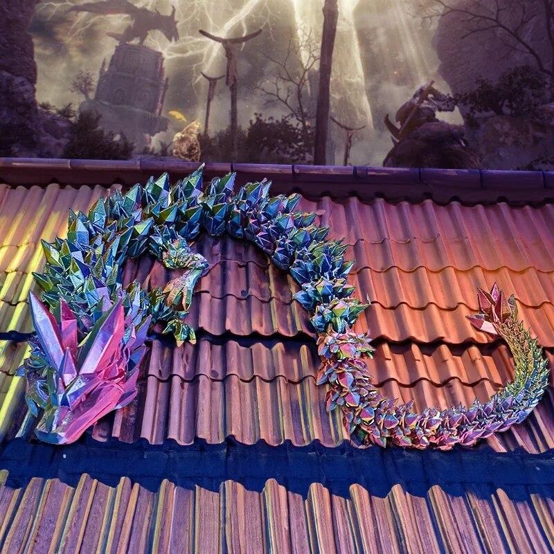 3D печатное яйцо дракона Подарочный набор дракона драгоценный камень Дракон орнамент украшение интерьера в готическом стиле украшение для рабочего стола