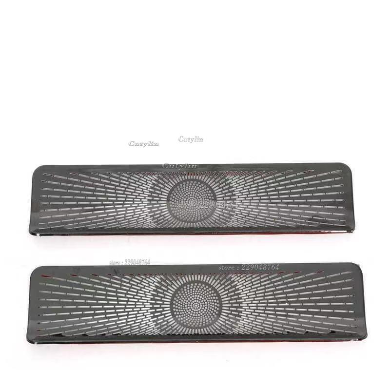 For BYD Sealion 7 Sea lion 07 EV 2024 2025 Stainless Steel Interior Car Under Seat Air Vent Cover Rustproof Sticker Decoration