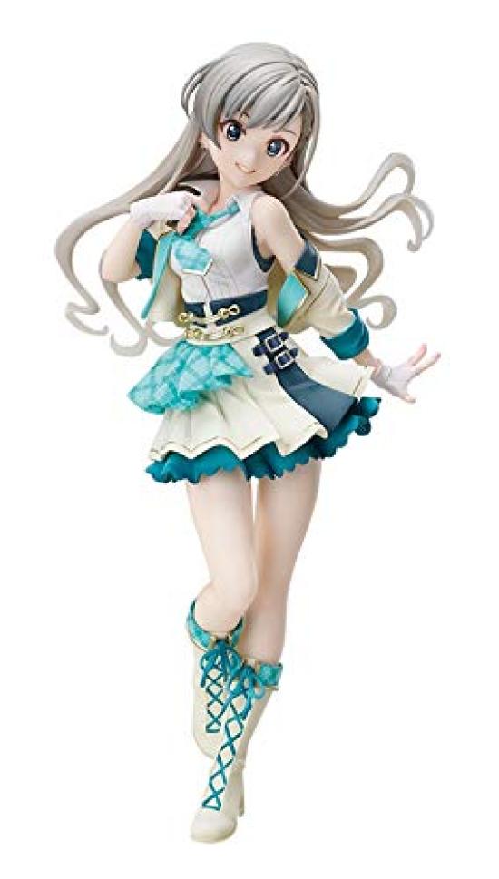 THE iDOLMSTER CINDERELLA GIRLS Хаяте Хисакава масштаб 17 ПВХ и АБС окрашенная готовая фигурка
