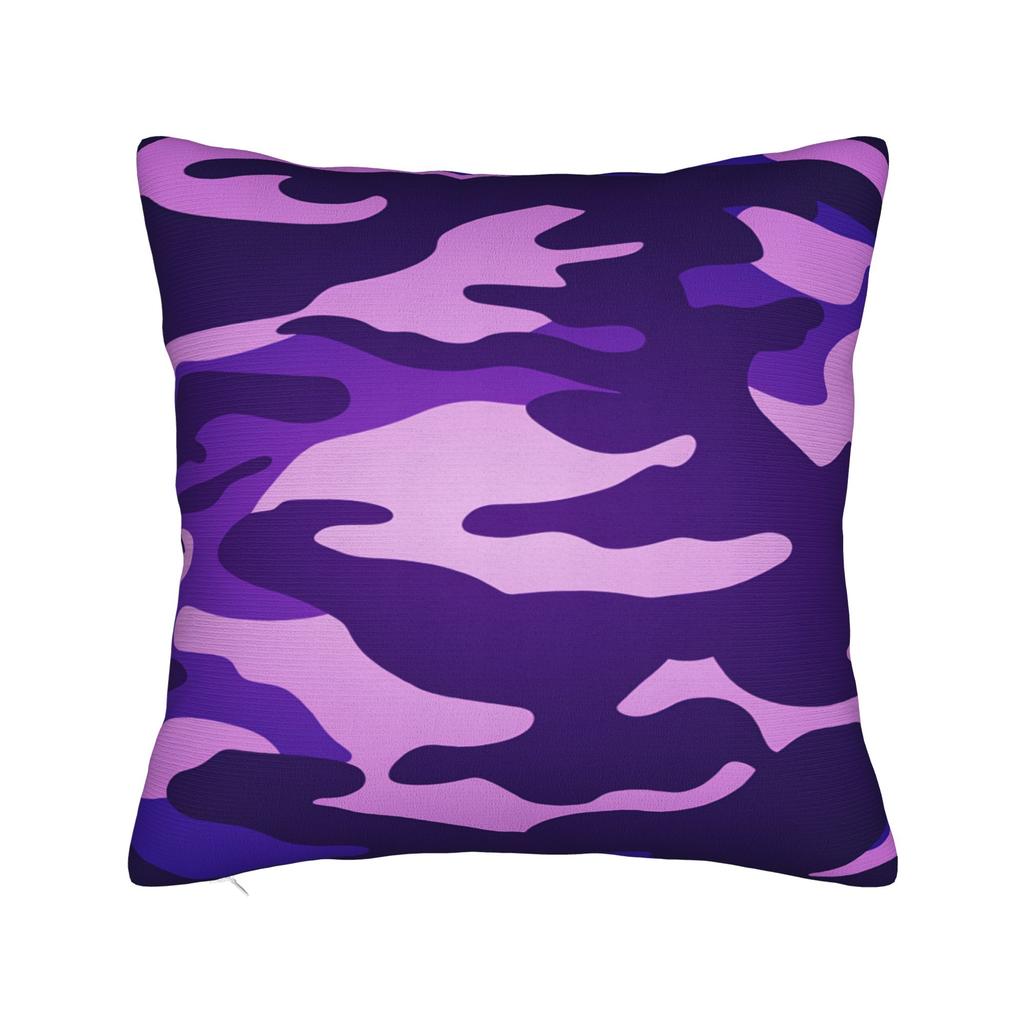 Camo Style Black Orange Camouflage Pillow Case Square Pillow Cover For Sofa Bedroom Home Decor Fashion Cushion Cover