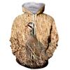 2023-Bear Hunting Camo 3D Print Animals Hoodies for Men / Women Harajuku Fashion Hooded Sweatshirt Autumn Casual Hoodie