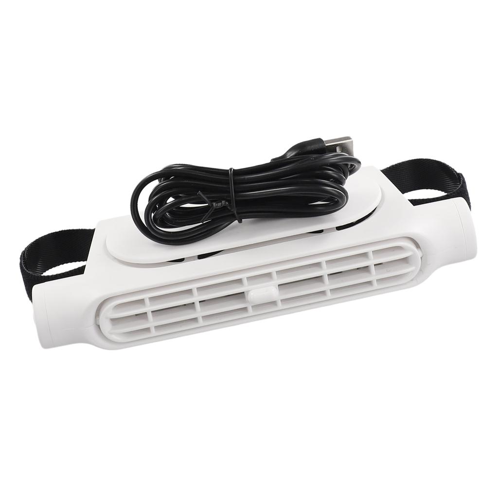 Вентилятор охлаждения спинки сиденья автомобиля, вентилятор для заднего сиденья автомобиля, регулируемый на 360 градусов, 3-скоростной вентилятор для шеи, аксессуары для автомобиля, автофургона, седана
