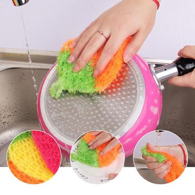 Полотенце для посуды Клубника Полиэстеровая пряжа Кухонный инструмент для вязания крючком 1шт