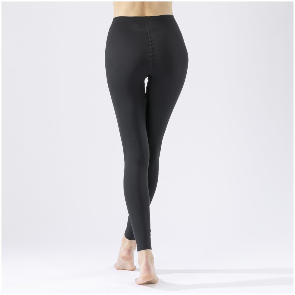 Mizuno Breath Thermo Средней Толщины для Активных Длинный Размер C2JBA832 Нижнее Белье, Тепловыделяющий Материал, Колготки, Женские, Черный, LL,