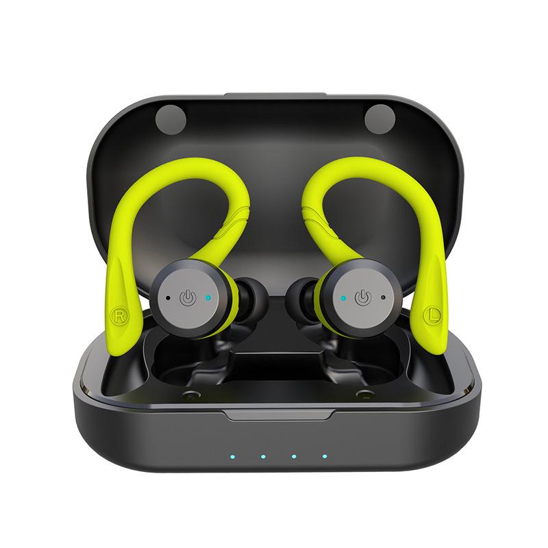 Новые водонепроницаемые накладные спортивные наушники IPX7 с Bluetooth 5.3 и технологией True Wireless
