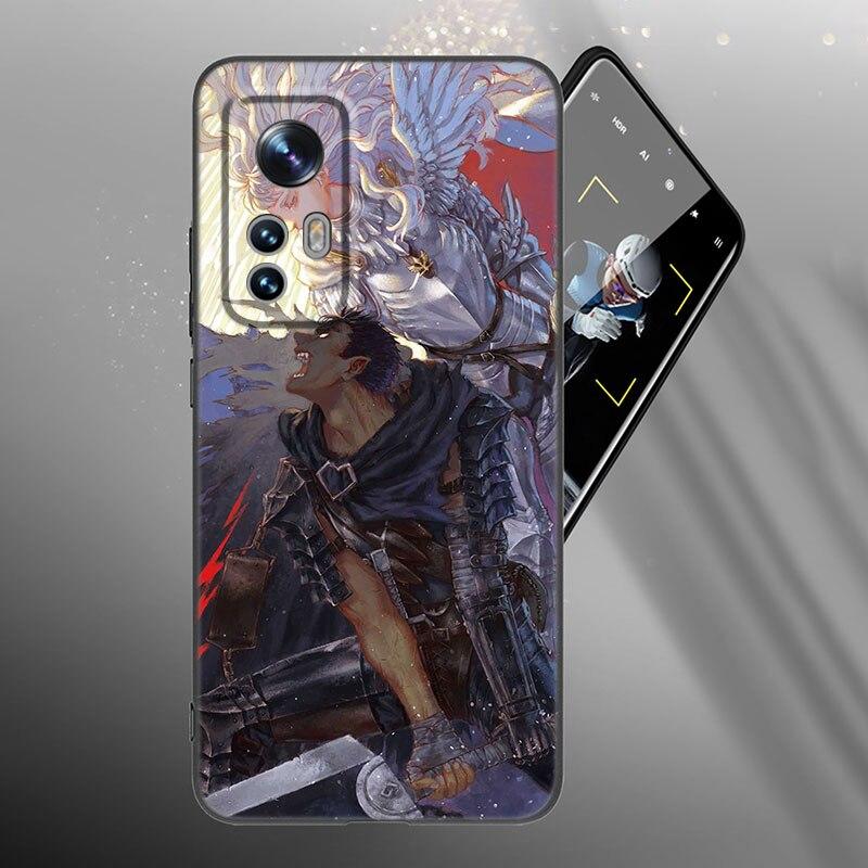 Чехол для телефона с аниме Berserk Guts для Xiaomi Mi 10T 11i 11T Note 10 11 Lite NE F1 POCO F3 M3 X3 GT NFC M4 X4 Pro 5G, мягкий черный чехол