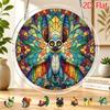 2D Flat, 2D Flat Acrylic Sun Catcher, Fantasy Flying Fox Lemur Themed Sun Catcher, Home and Garden Decor, Gift for Christmas, Thanksgiving, Anniversar