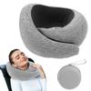 Travel Neck U-shaped Pillow Portable Airplane Soft Noon Break Sleep Pillows Neck Protection Support Memory Foam Snail Pillow